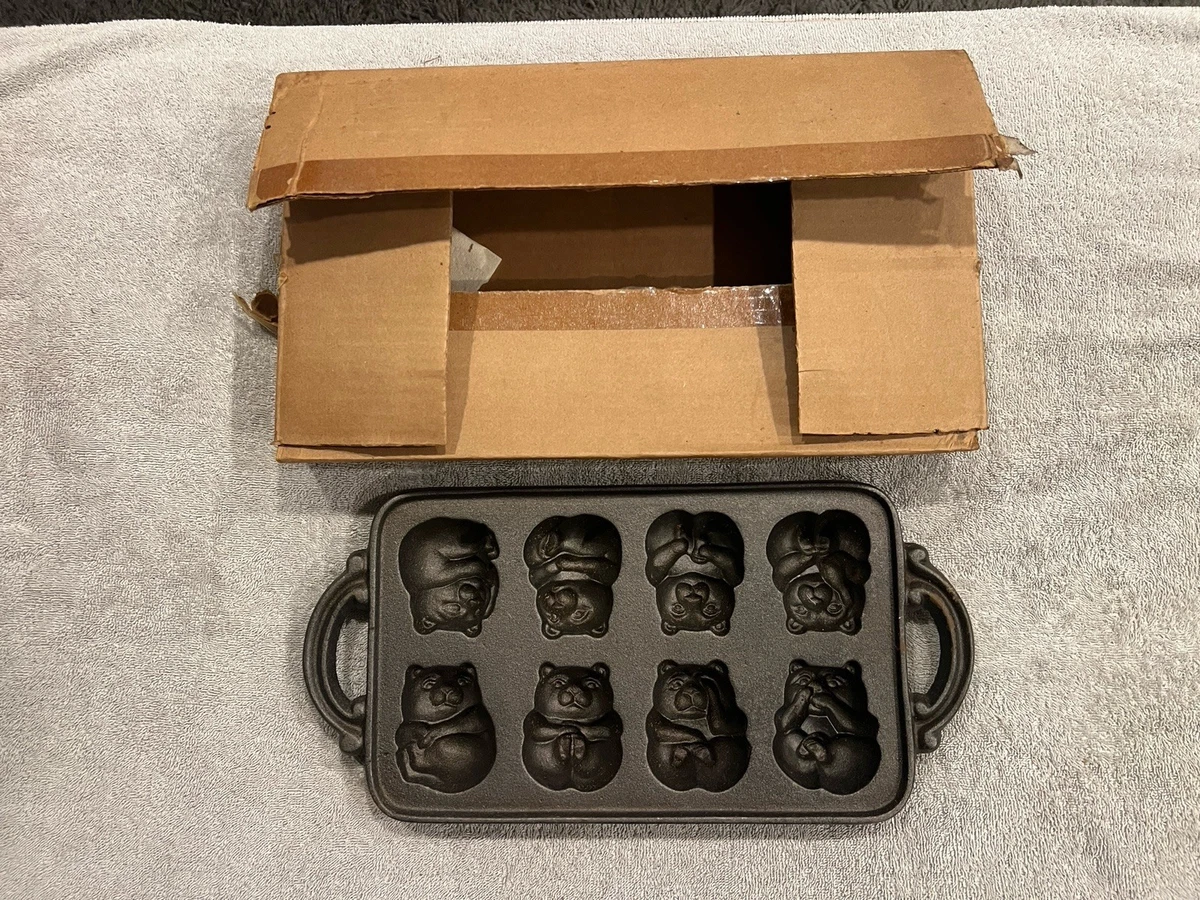 John Wright Bear In Collectible Cast Iron Cookware for sale | eBay