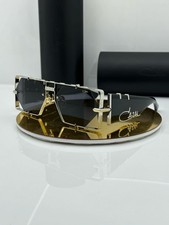 Cazal Sunglasses Legendd Square Silver Black Gothic Glasses