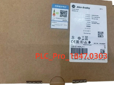 1PCS Brand New Allen-Bradley 100-E146KJ11 SER B Contactor  Fast shipping