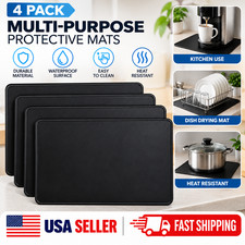 Non-Slip Mouse Pad Stitched Edge PC Laptop For Computer PC Gaming Rubber