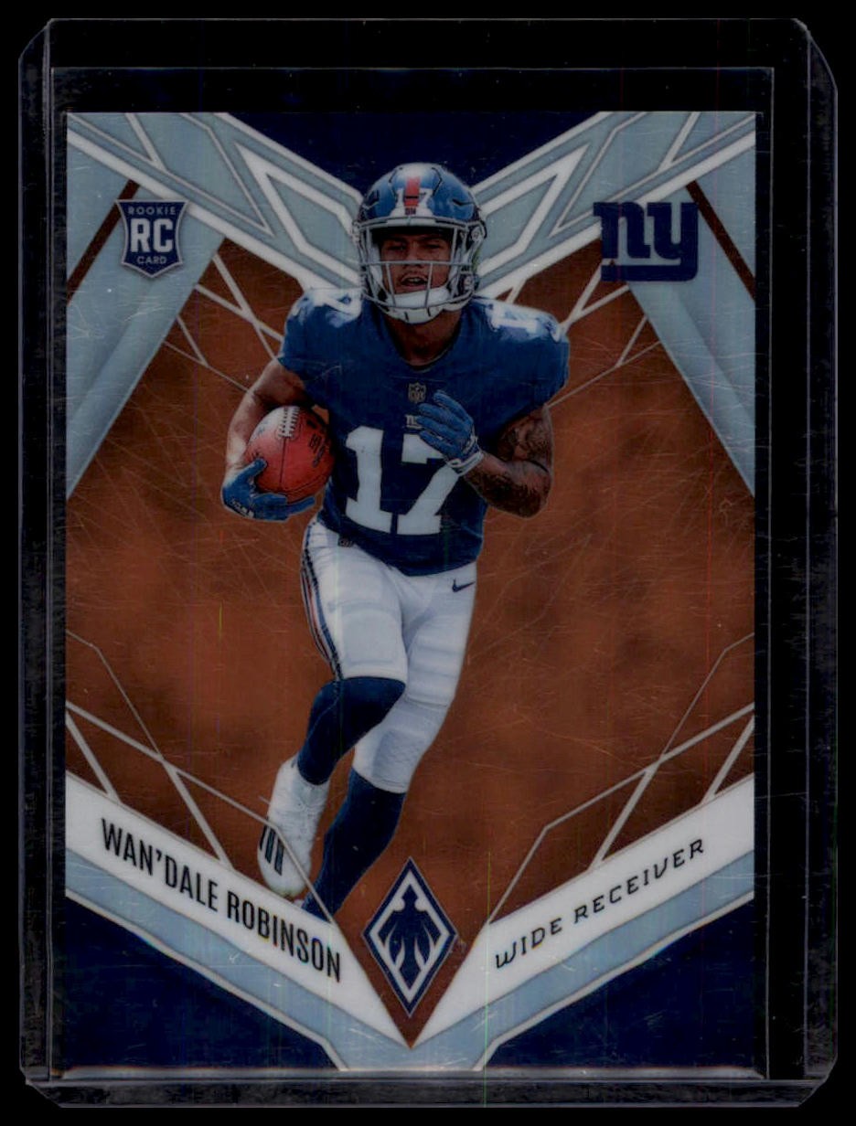 Wan'Dale Robinson 2022 Panini Phoenix #120 Rookie New York Giants #/99