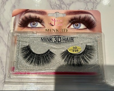 MODEL LASH MINK 3D HAIR F06 schwarz