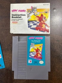 Tom & Jerry Nintendo NES Complete CIB - Box Excellent!