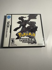 Pokemon White Version Nintendo DS Case Box Art Manual and Insert ONLY - NO GAME