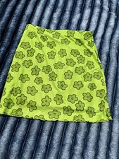 SHEIN Green Flower skirt Girls. XS