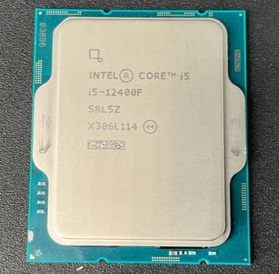 Intel Core i5-12400F 2.5Ghz 18MB Cache Hex Core Processor CM8071504650609 NO BOX