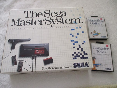 Console Sega Master System 1 + 3 jeux - Consoles