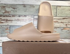 Summer Slippers Men Women EVA Sandals Flat Slides Trendy Beige NEW