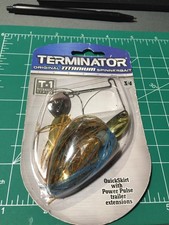 DISCONTINUED TERMINATOR T-1 TITANIUM 3/4 OZ. SPINNERBAIT BLUEGILL NIP (LAST ONE)