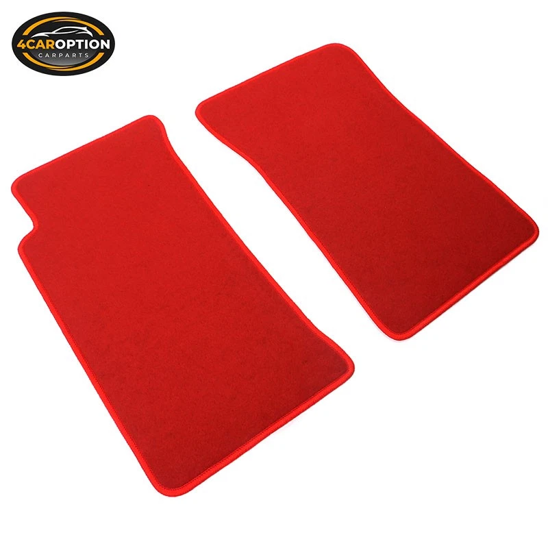 Alfombrillas de nailon rojas para mazda Miata MX-5 90-97 2 piezas Foto 2 de 4