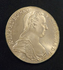 1780 Austria Maria Theresa Thaler Restrike .833 Silver Trade Coin dollar luster — photo 3