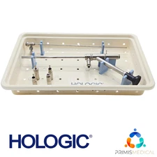 Hologic MyoSure Hysteroscope 40-200 & 40-201 Set + Carbomedics Valve Tray