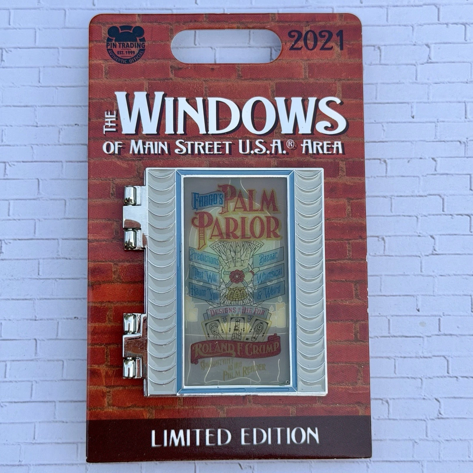 Disney Parks The Windows Of Main Street 2021 - Palm Parlor Madame Leota LE Pin