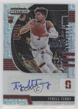 2020 Panini Prizm Draft Picks Prospect Mojo 3/25 Tyrell Terry #PA-TT Auto 04tz