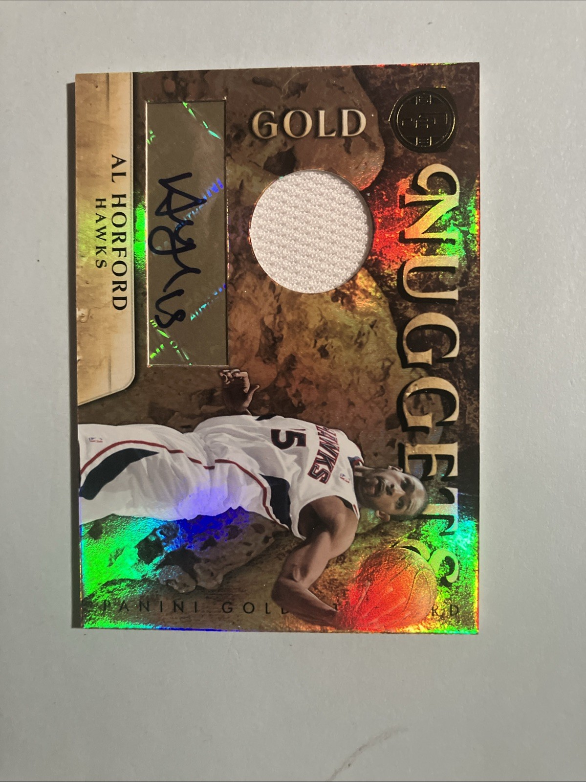 2010-11 PANINI GOLD STANDARD NBA🏀 AL HORFORD PATCH/AUTO SSP #/25⭐️ ATL HAWKS view 5
