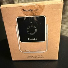 Petcube Cam 1080p HD WiFi Telecamera di monitoraggio intelligente per animali domestici da interno