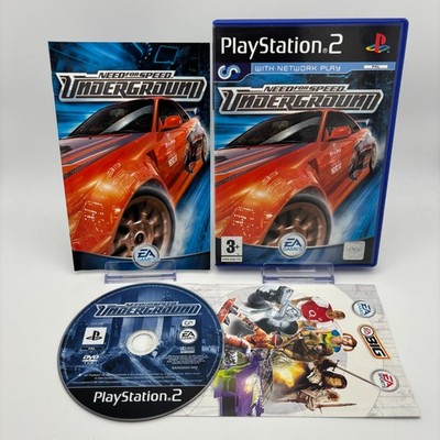 Need For Speed: Underground (PAL Sony PS2, 2003) *sehr guter Zustand* *Disc perfekt*