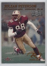 2000 Fleer Metal Precious Metal Rookies Julian Peterson #219 1km5