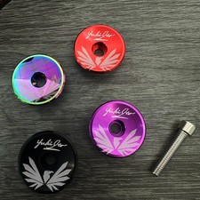 Bike Stem Top Cap Aluminum Alloy Ultralight Headset Cover 28.6MM Fork