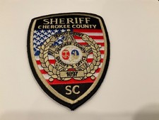 Colorful NS South Carolina Sheriff patch State SC