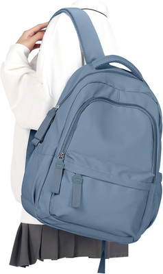 Small Backpack for School Girls Boys Aesthetic Lightweight Travel Daypack Simple