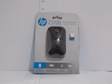 HP Z3700 Wireless Mouse with USB Nano Receiver – Black – New Sealed