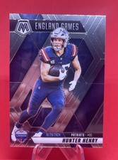 2025 Panini Mosaic England Games Hunter Henry #262 New England Patriots🔥