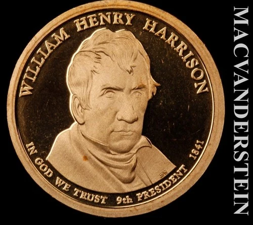 2009-S Presidential Dollar William Henry Harrison Proof — photo from the most recent tracked eBay sale