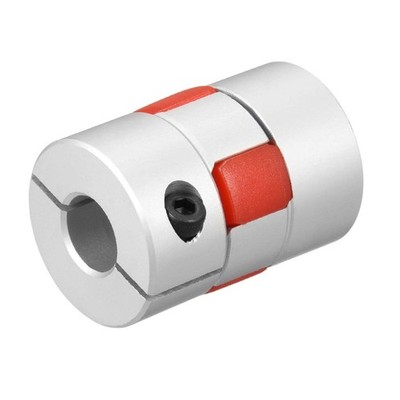 uxcell Shaft Coupling 10mm to 12mm Bore L35xD25 Flexible Coupler Joint for Se...