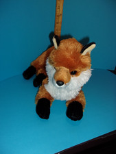 Aurora 12 Red Fox Realistic Plush Stuffed Animal Toy