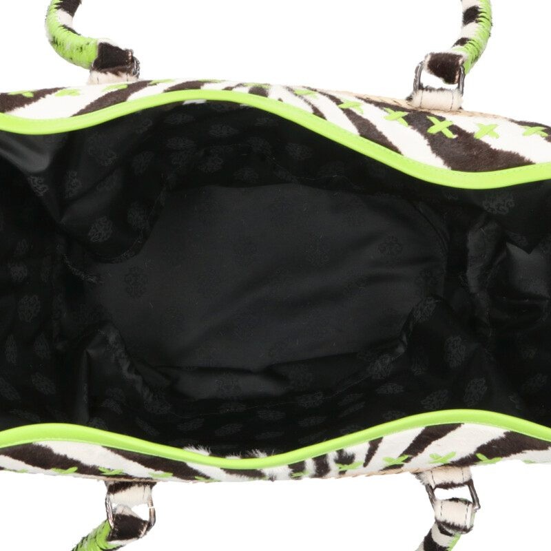 Chrome Hearts Cemetery Patch Large CH Cross Harako Tote Bag Sier 115052 r51_ thumbnail 3