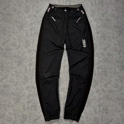 VTG Swix Nordic sportswear gorpcore warm up ski pants full leg zip mens M