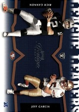2003 PP #LLT-1 Jeff Garcia / Rich Gannon League Leader Tandems #/2002
