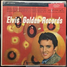 SEALED, Elvis Presley - Elvis' Golden Records LSP-1707 (e), Sticker, US, 1962-68