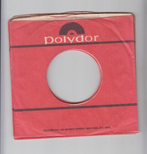 X Used Polydor Company Record Sleeves, Lot of 10 ten , Good Condition 45 RPM
