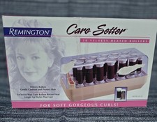 Remington Care Setter 20 Velvet Hot Rollers - Curlers - Vtg. - Model KF-20-1