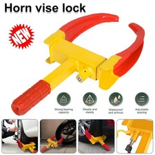 Wegfahrsperre Wohnwagen Stahl Radkralle Auto Parkkralle Diebstahlsicherung SE2