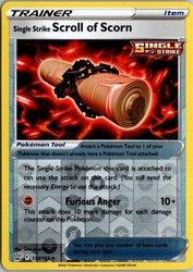 Single Strike Scroll of Scorn 133/163 Battle Styles Reverse Holo