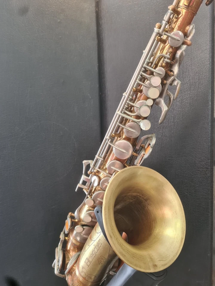 Altsaxophon Buescher 400 Saxophon Blumen Flower - Bild 1 von 4