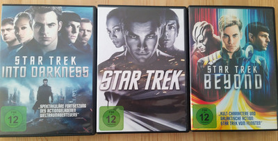DVD - Sci-Fi -Star Trek & Star Trek - Into Darkness - Beyond sehr gut (3 Filme )