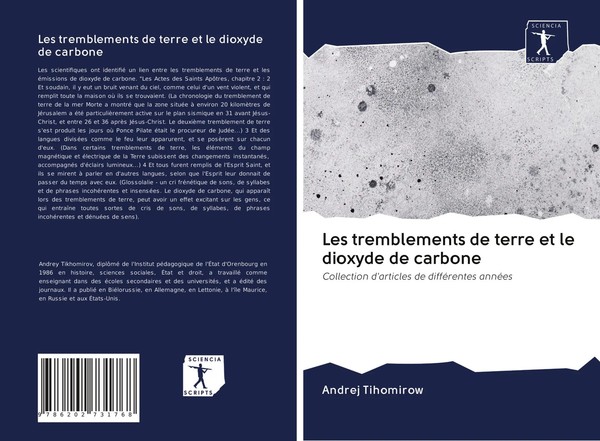 Andrej Tihomirow | Les Tremblements De Terre Et Le Dioxyde De Carbone | Buch-image