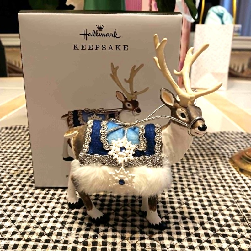 HALLMARK FATHER CHRISTMAS REINDEER 2026 LIMITED CHRISTMAS KEEPSAKE ORNAMENTS