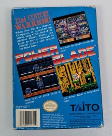 Power Blade (Nintendo NES, 1991) w/ Box - Authentic - Tested & Working!