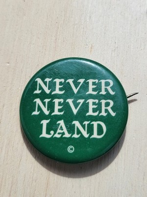 Button Pin Never Never Land