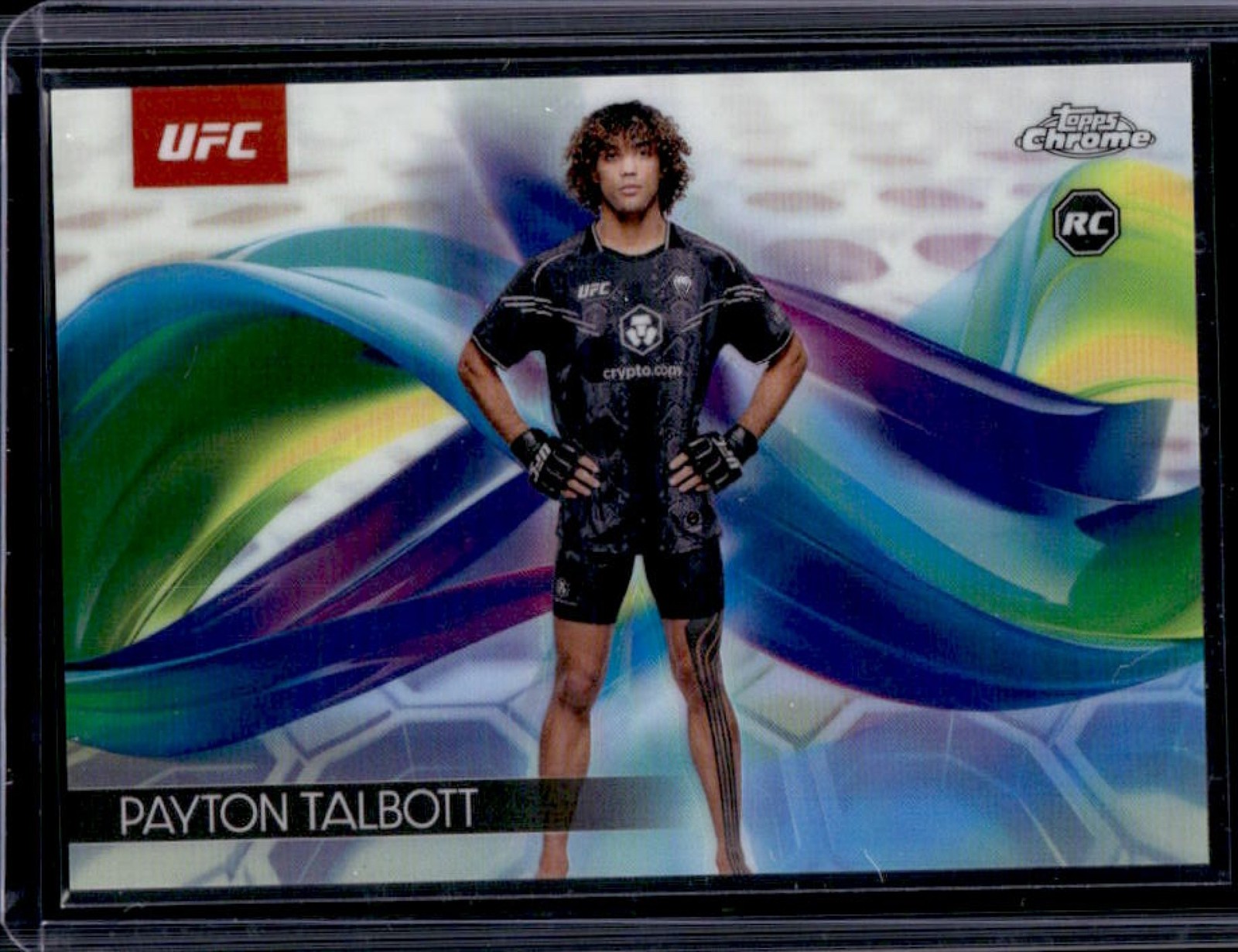 2025 Topps UFC Chrome Payton Talbott Helix RC Rookie #HEL-19