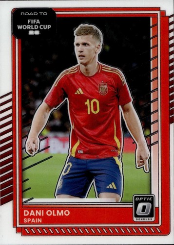 2025-26 Donruss Road to FIFA World Cup #13 Dani Olmo Optic
