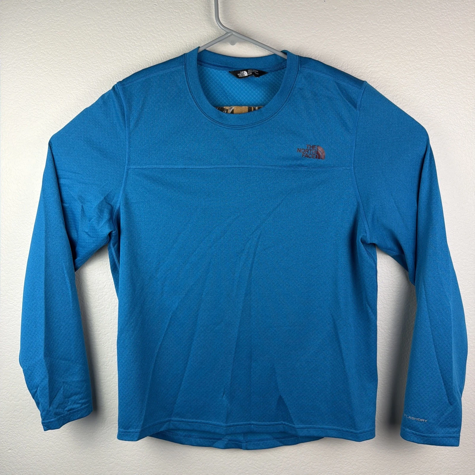 The North Face Long Sleeve Shirt Flash Dry Blue Men’s Medium