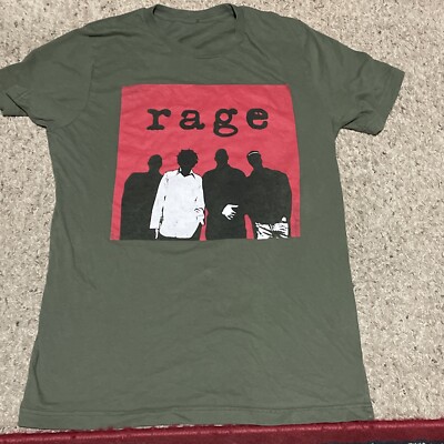 Rage Against The Machine Band Take The Power Back Men s Large Two Sided VTG