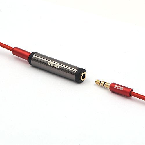 VCE 2-Pack 3.5mm Stereo Jack to 3.5mm Audio Female/Female Adapter Connectors - Picture 5 of 5