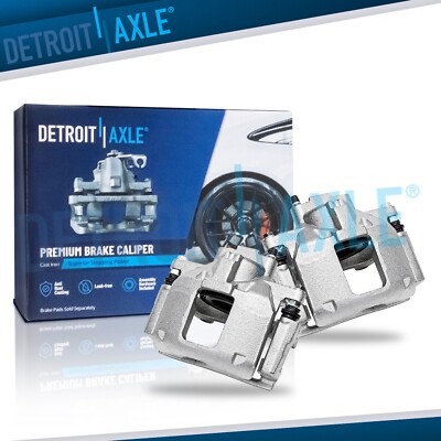 Front Left Right Brake Calipers w/Bracket Assembly for 2009 - 2012 Dodge Journey